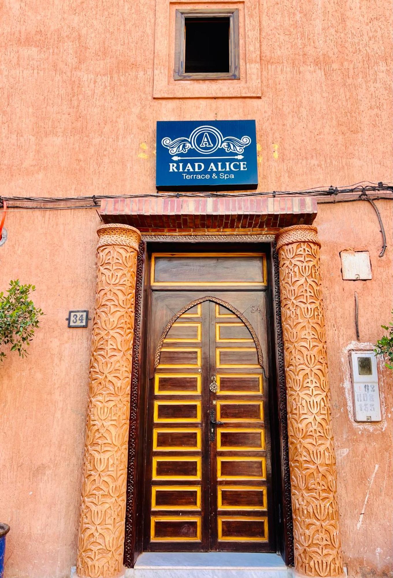Riad Alice Terrace & Spa Marrakesch Exterior foto